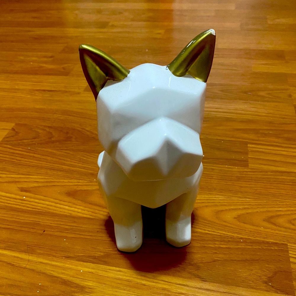 Ceramic bulldog
